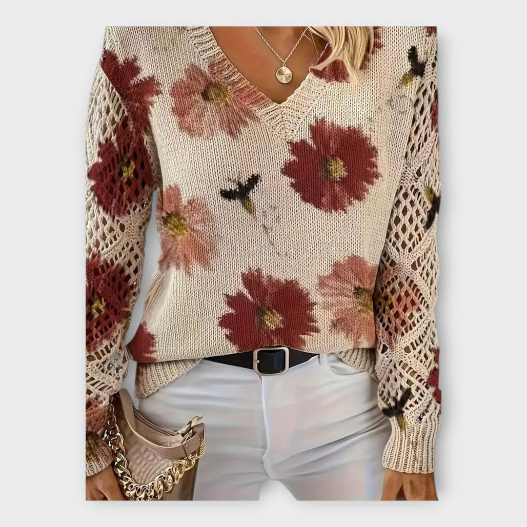 Megztinis su Nėriniais