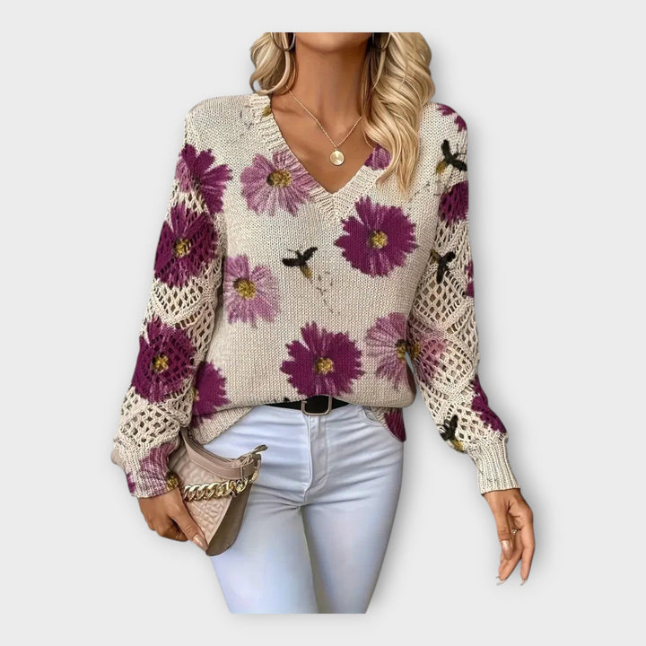 Megztinis su Nėriniais