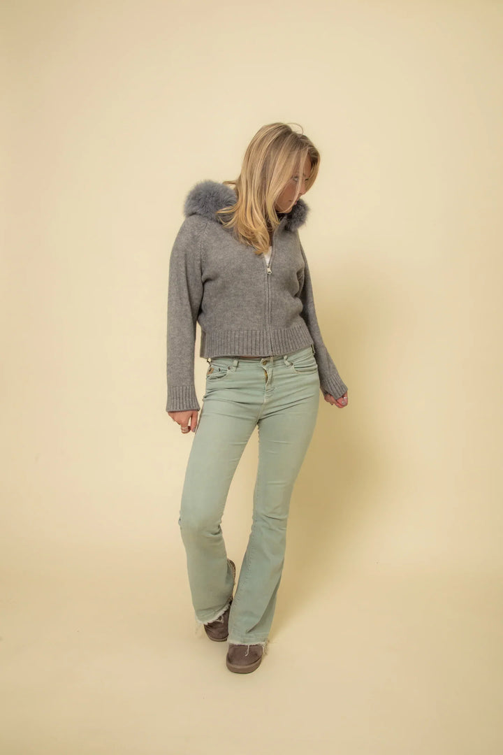 Anna - Liemenė iš dirbtinio kailio