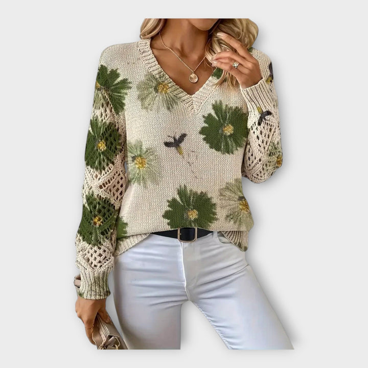 Megztinis su Nėriniais