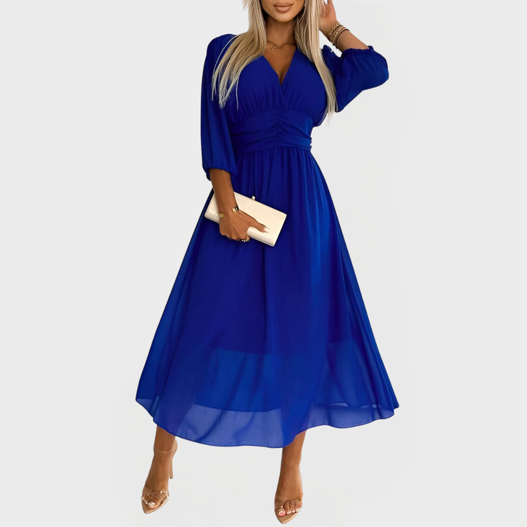 Lengvas Šifono Suknelė Elegantiškoms Išvaizdoms