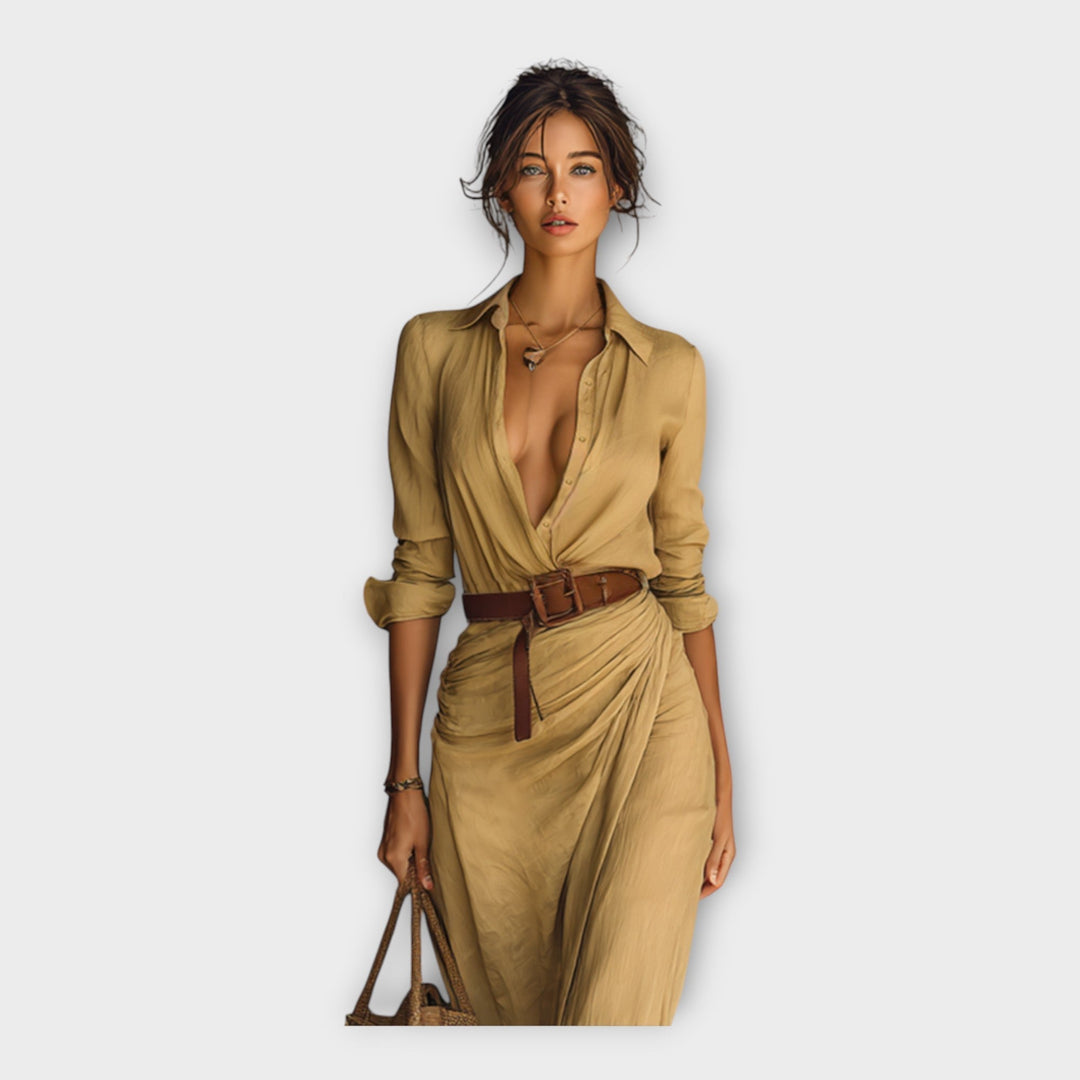 Lengva suknelė su laikina elegancija