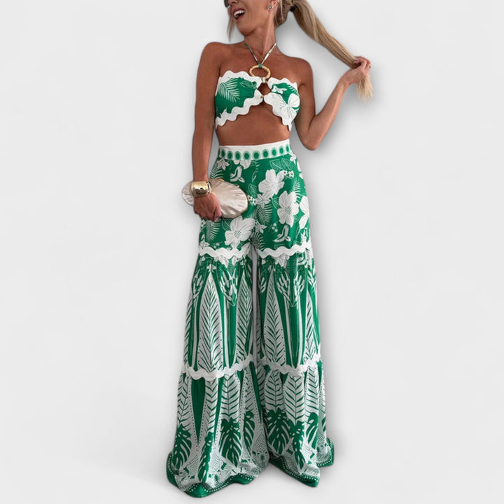 Zella - Cassie Ric Rac Trim pakabuko žiedų rinkinys