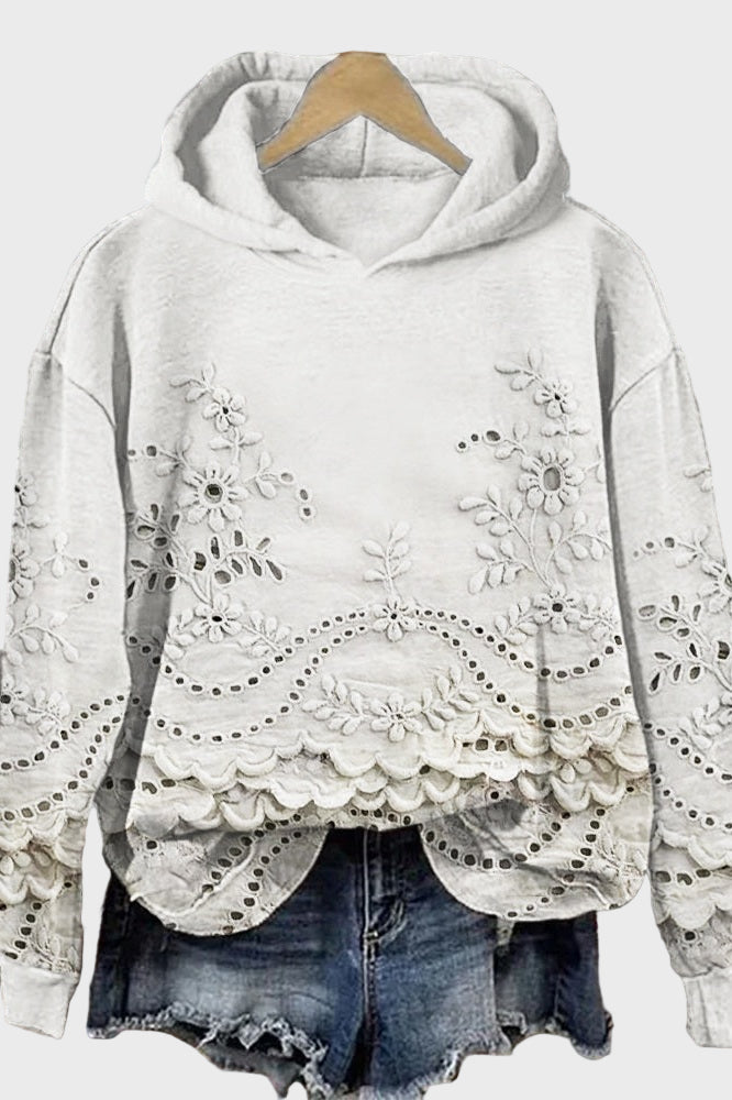 Žaliojo Pievos Nėrinių Kapišoninė Palaidinė