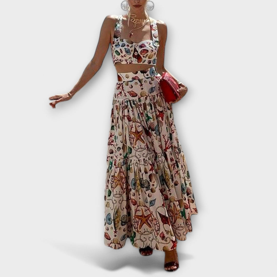 Heather - Stilingas dviejų sijono komplektas