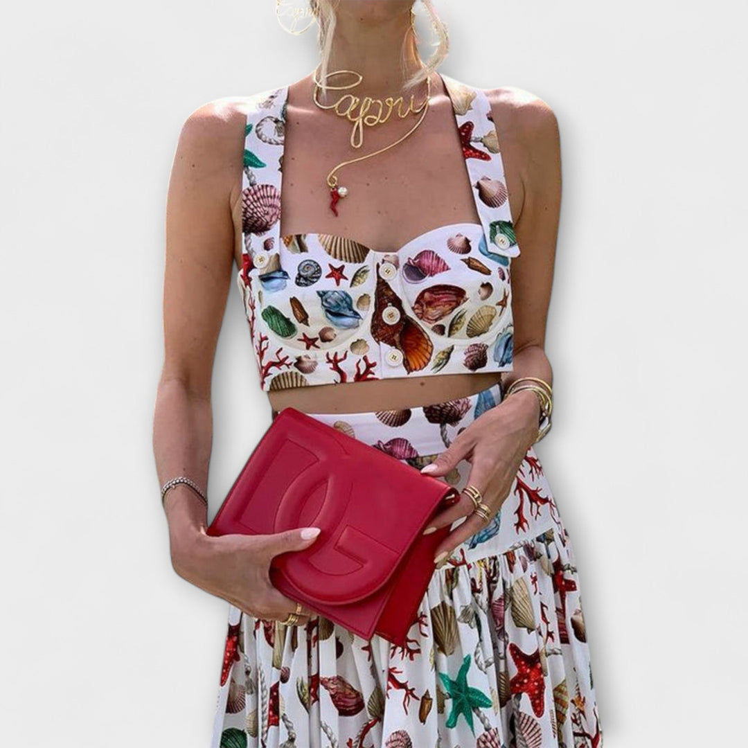 Heather - Stilingas dviejų sijono komplektas