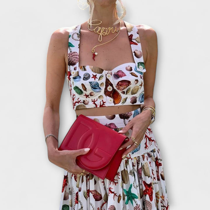 Heather - Stilingas dviejų sijono komplektas