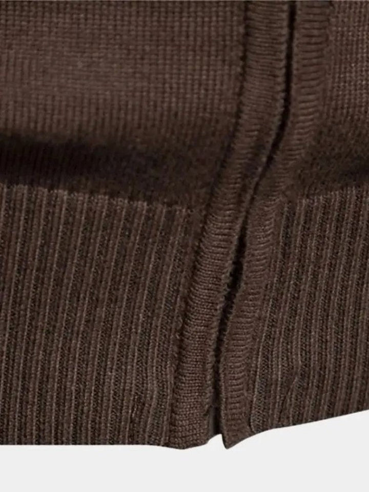 Anders™ | Cardigan de punto con cierre de cremallera