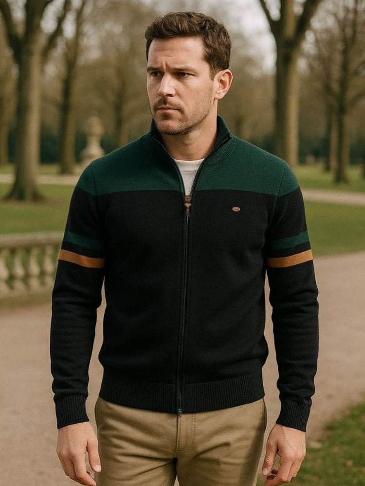 Anders™ | Cardigan de punto con cierre de cremallera