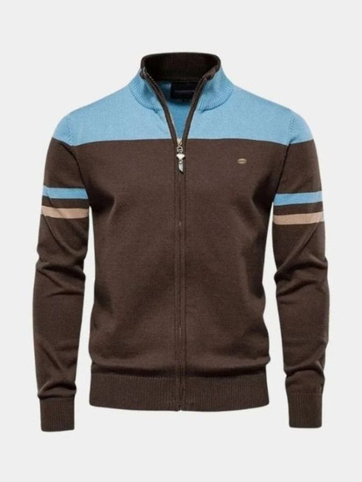 Anders™ | Cardigan de punto con cierre de cremallera