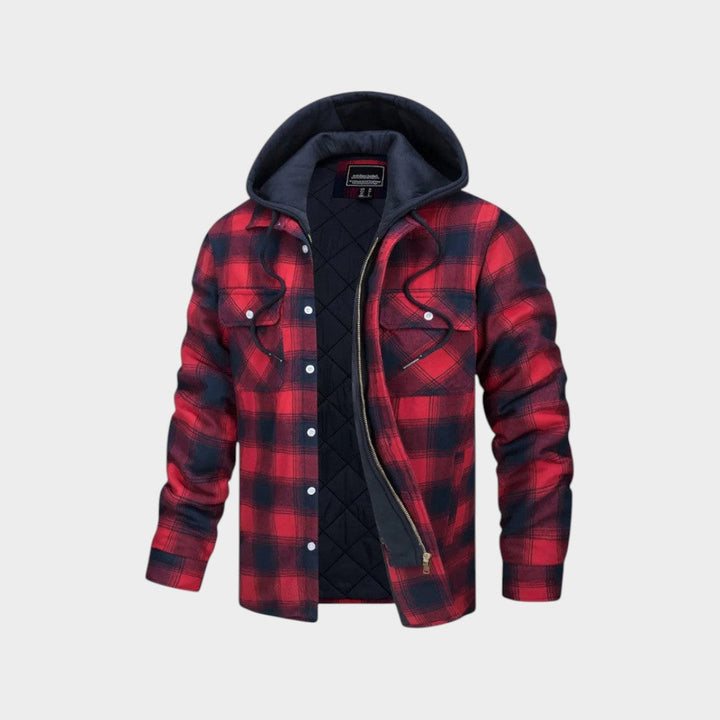 Asger™ | Chaqueta cálida para hombre de mezcla premium de lana