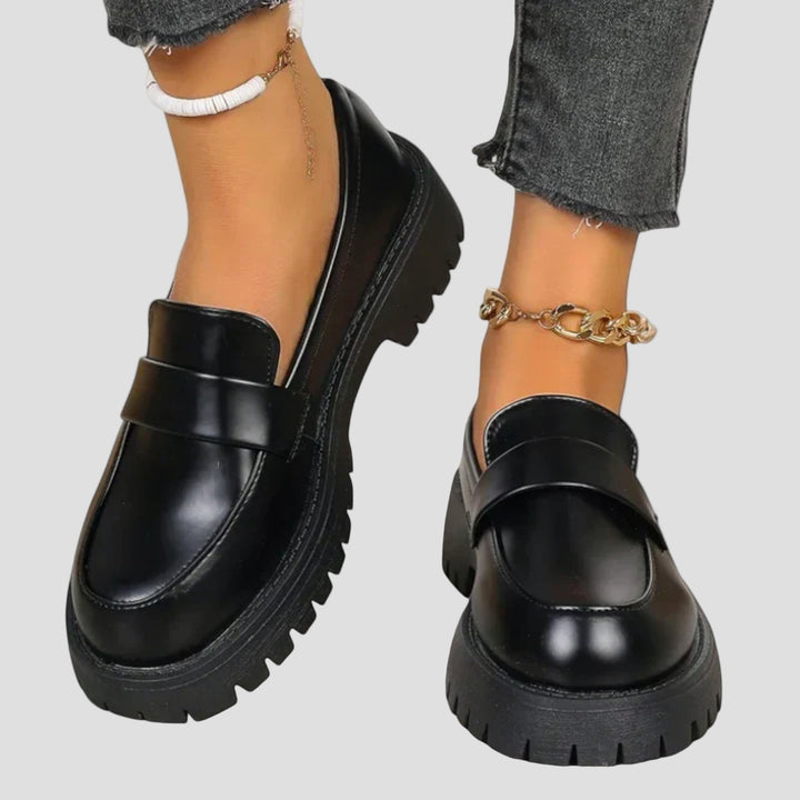 Živilė - Moteriški batteriai su satino kulnais