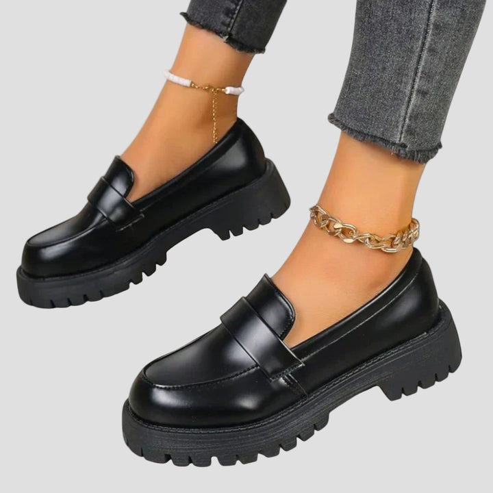 Živilė - Moteriški batteriai su satino kulnais