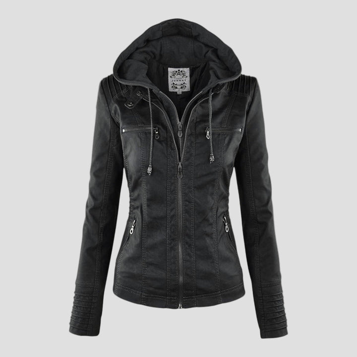 Justė- Moderni odinė striukė