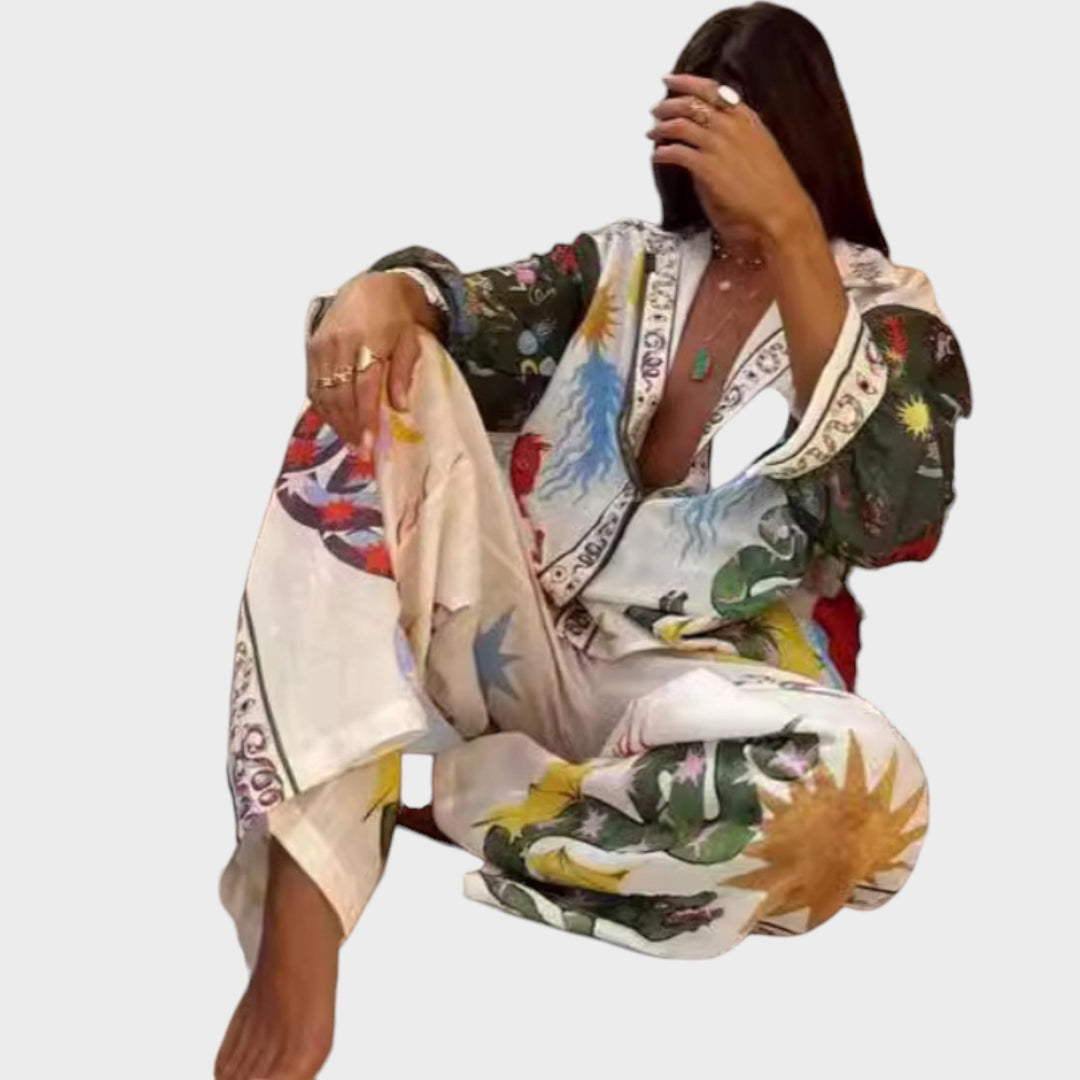 Stella - Elegantiškas dviejų dalių moterų komplektas