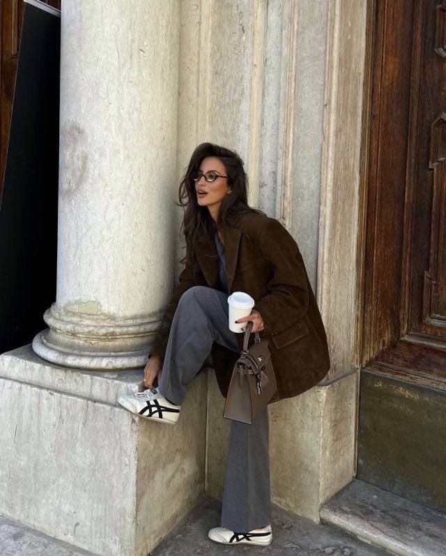 Ella - Zomšinė striukė