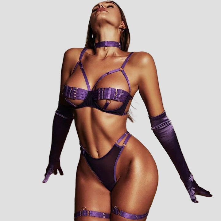 Amanda - 4 dalių apatiniai