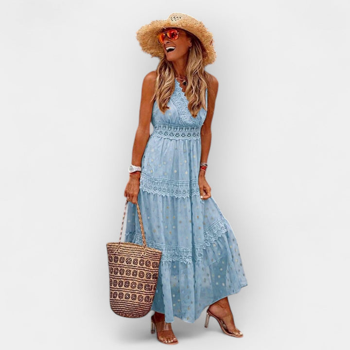 Vasaros Boho Stiliaus Suknelė