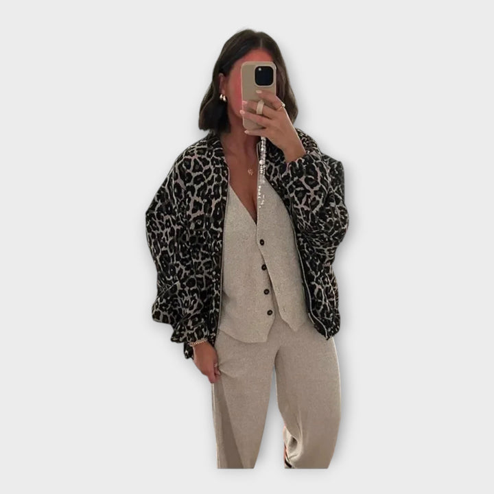 Stilingas Švarkas su Raštu