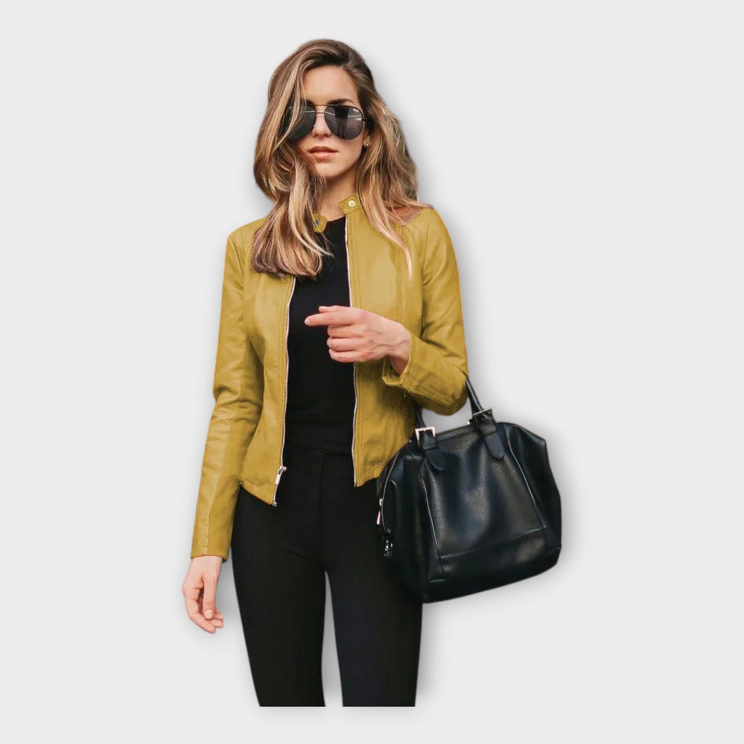 Giedrė - Odinė striukė 