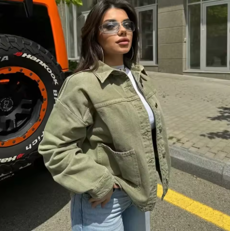 Kira - Džinsinė Striukė