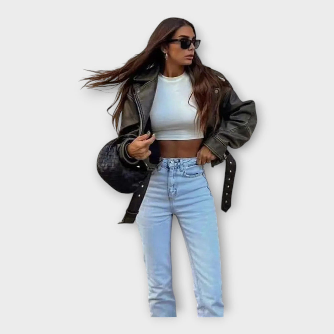 Maria – Moderni trumpas paltas 