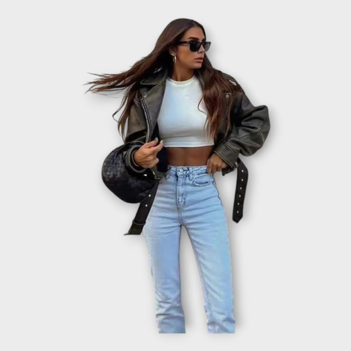 Maria – Moderni trumpas paltas 