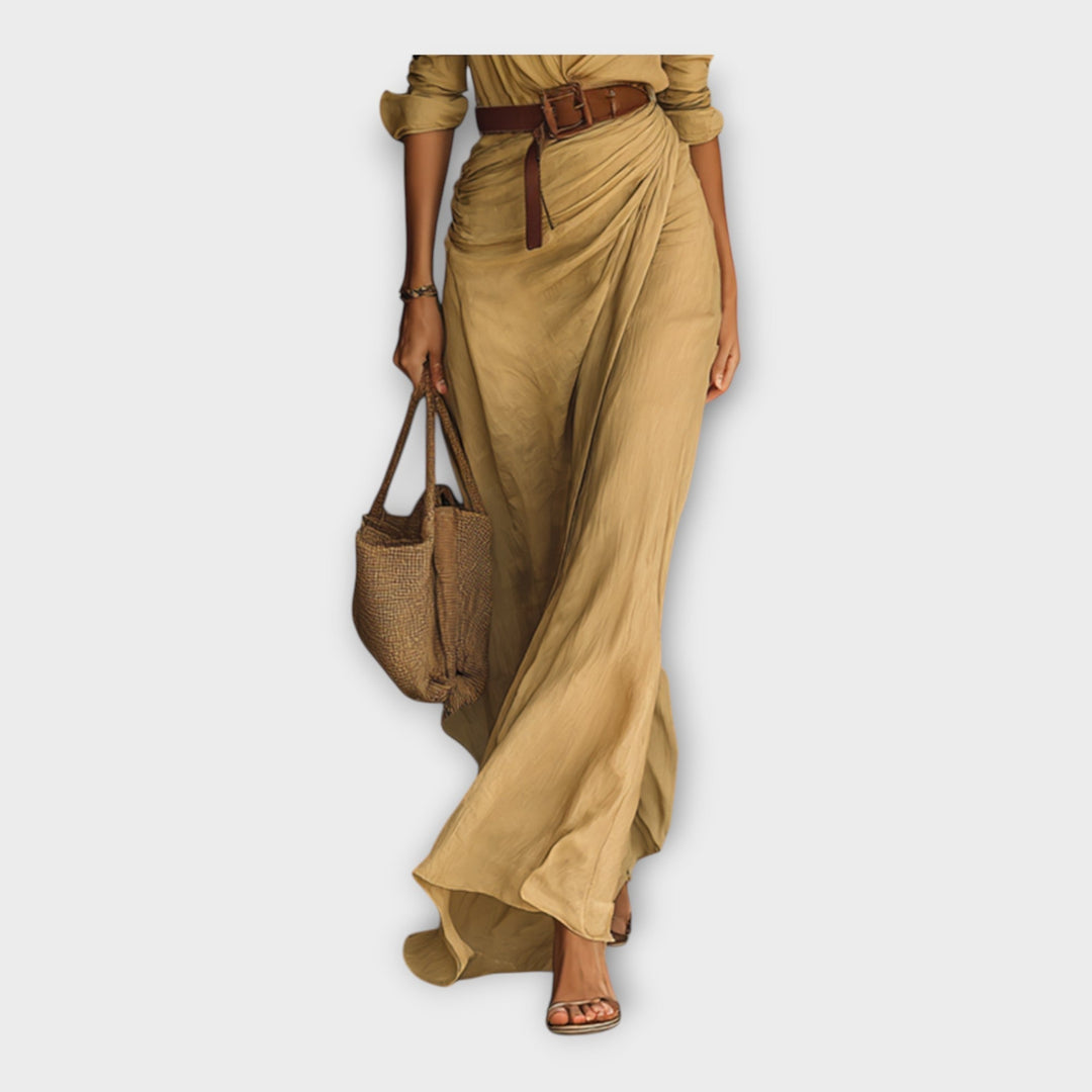 Lengva suknelė su laikina elegancija