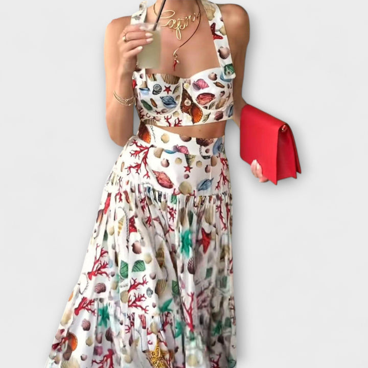 Heather - Stilingas dviejų sijono komplektas