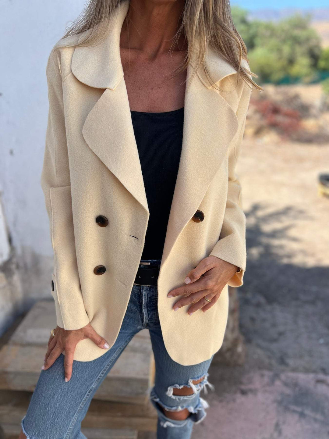 Cressida - Paltas su apykakle