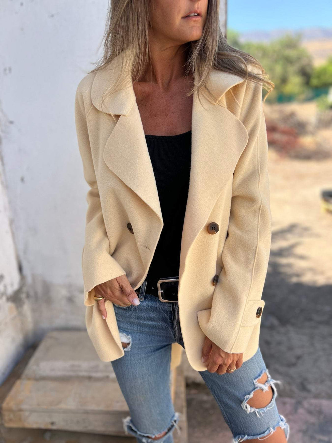 Cressida - Paltas su apykakle