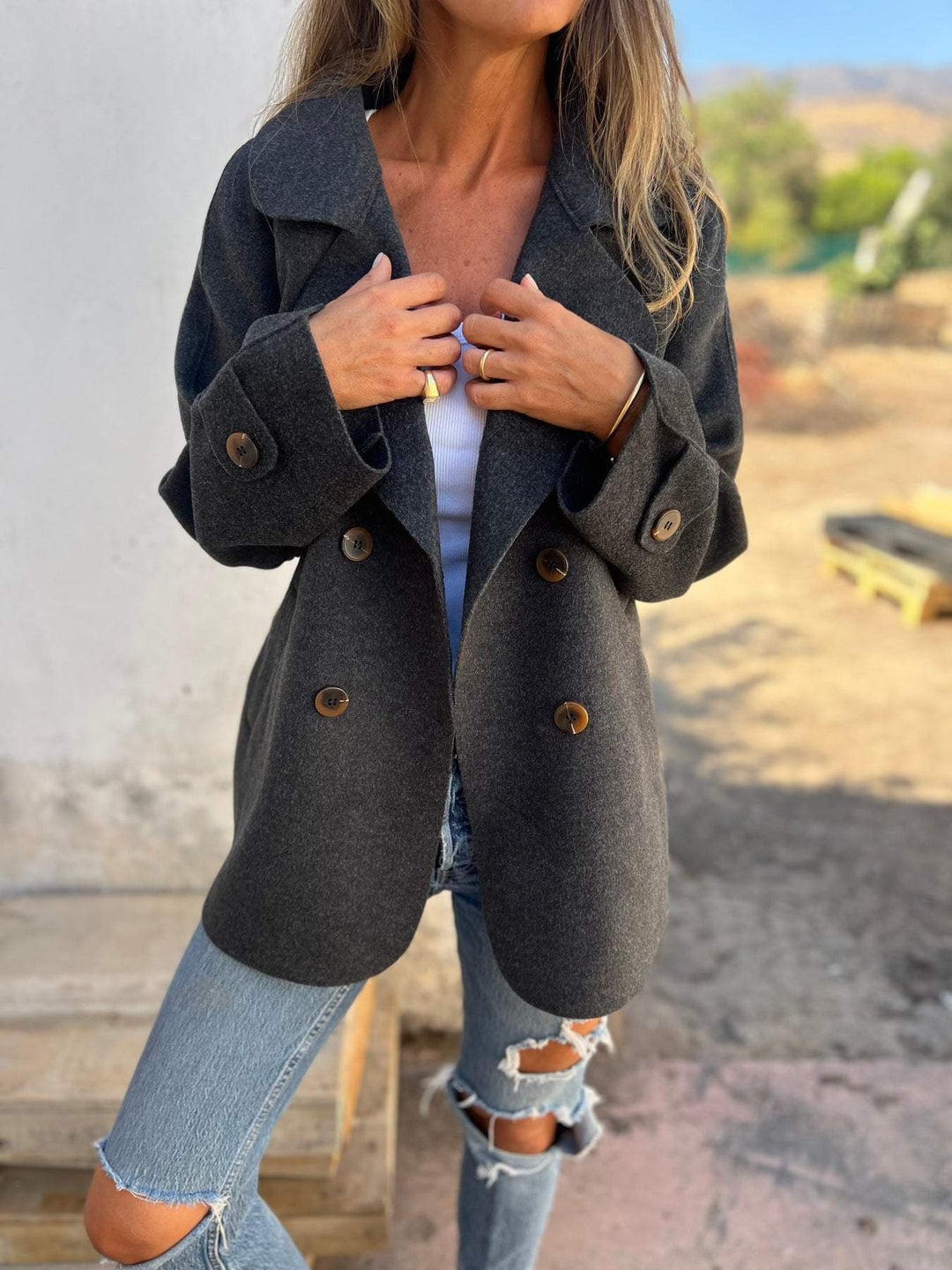 Cressida - Paltas su apykakle